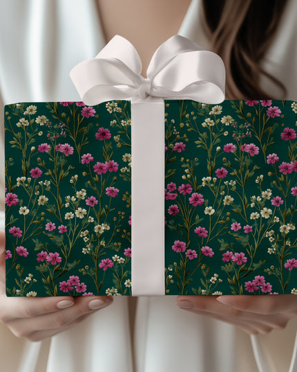 Wildloren – Boho Wildflower Meadow Wrapping Paper