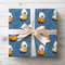 Charm kids with Chirpy Quilllings wrapping paper featuring adorable baby ducklings. Great for baby showers, birthdays, and animal lovers.
