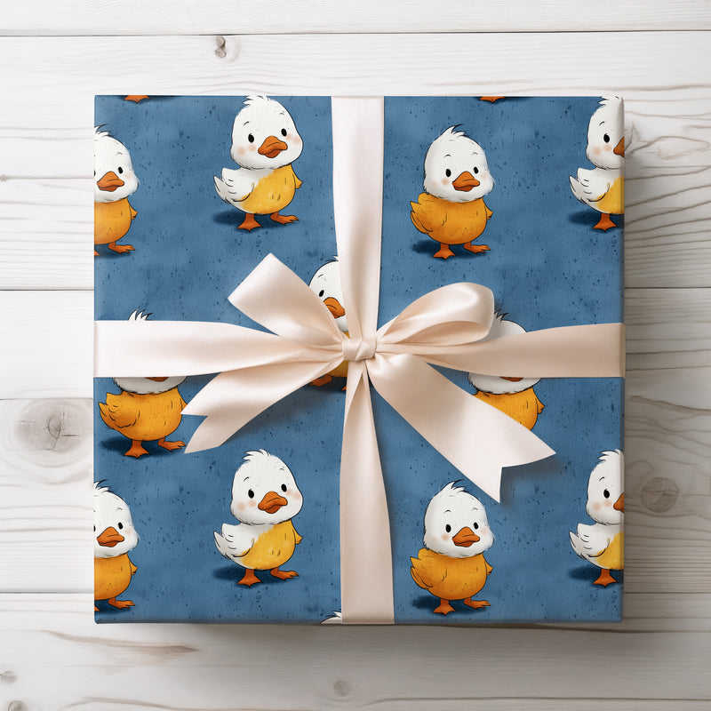 Chirpy Quilllings - Baby Ducklings Wrapping Paper