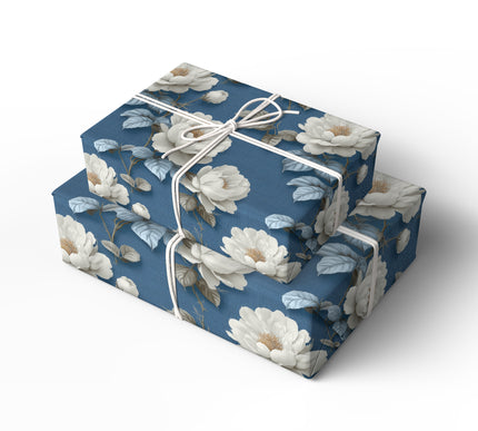 Skyblossom - Classic Floral Vintage Wrapping Paper