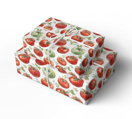 Tomato Harvest - Vibrant Vegetable Gift Wrap