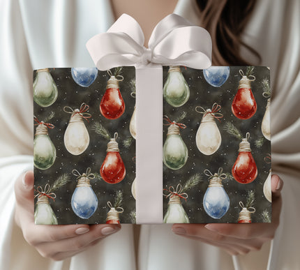 Twinkle Bulbs - Festive Light Bulbs Gift Wrap