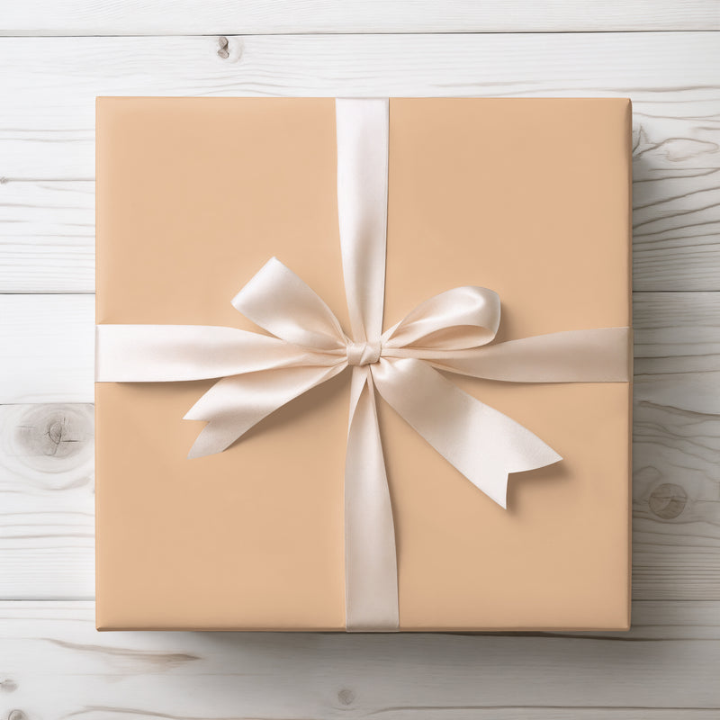 Sandstone Kiss - Solid Beige Wrapping Paper