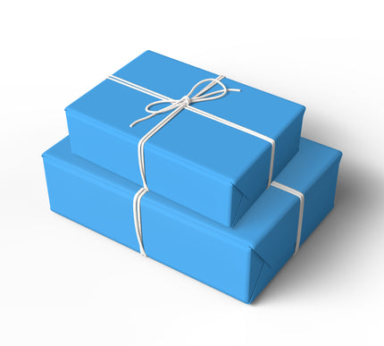 Lunara – Solid Blue Wrapping Paper