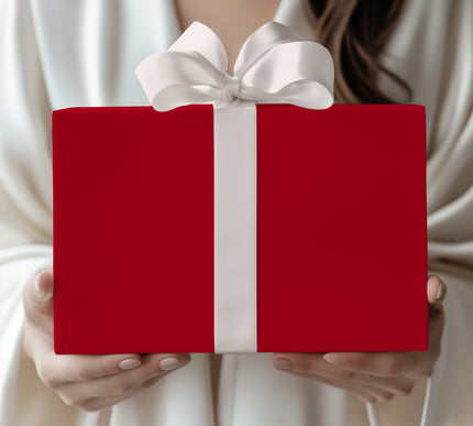 Veloria – Solid Crimson Wrapping Paper