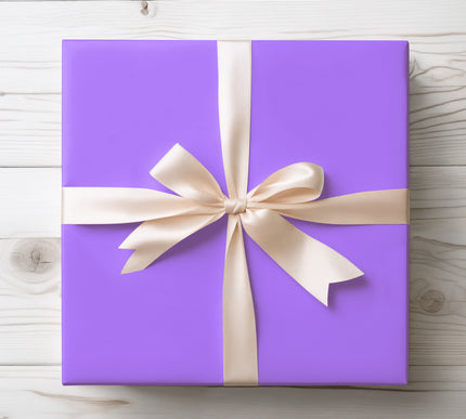 VioletVale – Solid Purple Wrapping Paper