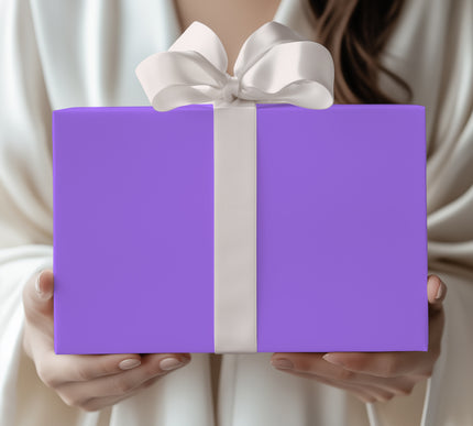 VioletVale – Solid Purple Wrapping Paper