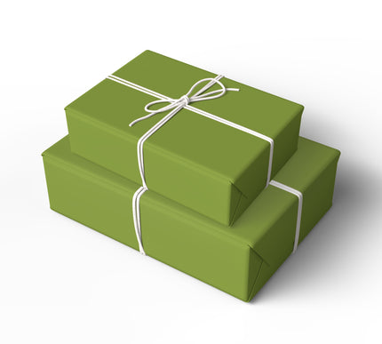 LeafBright – Solid Green Wrapping Paper