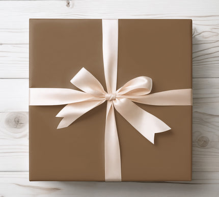 CocoaVale – Solid Brown Wrapping Paper