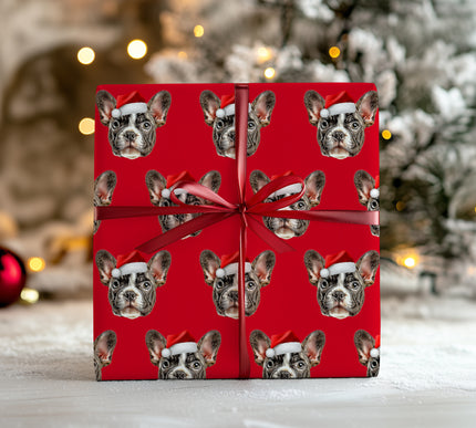 HollySnout – Personalized Pet Christmas Wrapping Paper