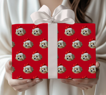 HollySnout – Personalized Pet Christmas Wrapping Paper