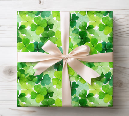 CloverMist – Shamrock St. Patrick’s Day Wrapping Paper