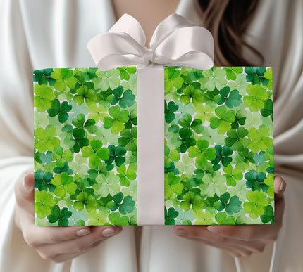 CloverMist – Shamrock St. Patrick’s Day Wrapping Paper