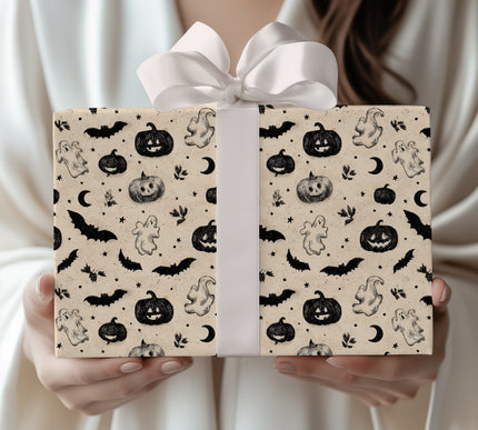GhostlyNight – Halloween Wrapping Paper