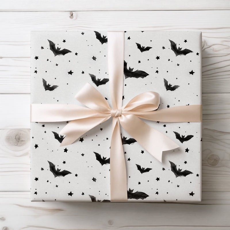 Moonveil – Spooky Night Bats Wrapping Paper