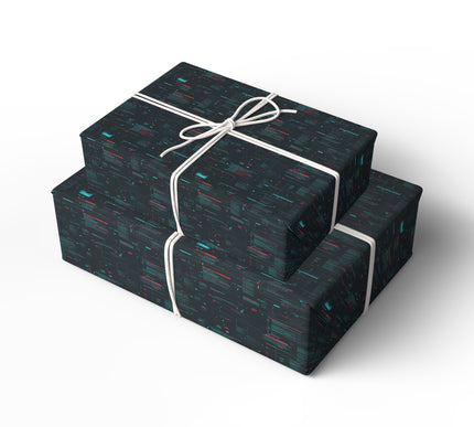 CodeGlitch – Cyber Hacker Console Wrapping Paper