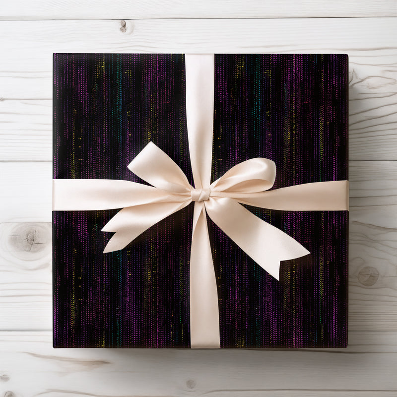 DataStream – Cyber Matrix Digital Wrapping Paper