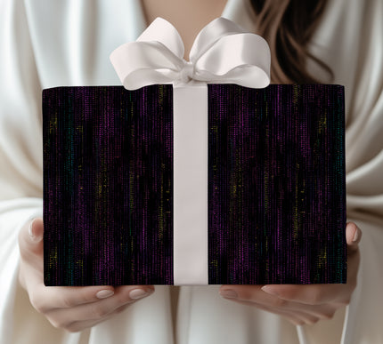 DataStream – Cyber Matrix Digital Wrapping Paper