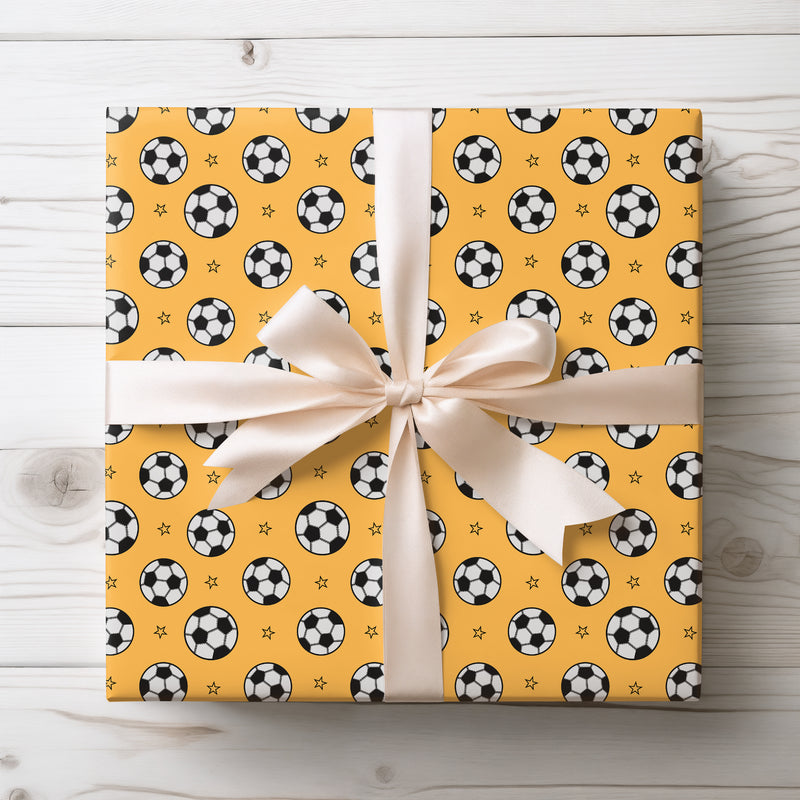 GoalStar – Soccer Ball Wrapping Paper