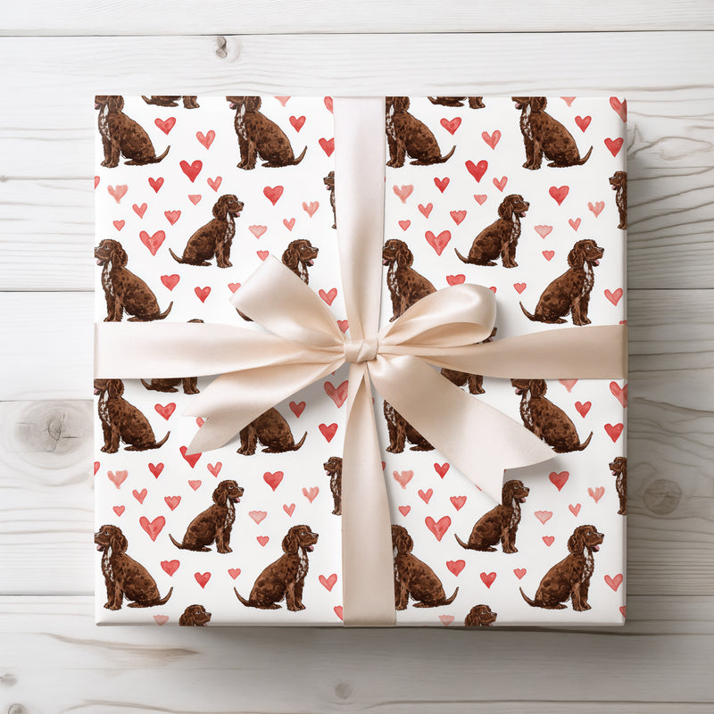 Guardianheart Loyal – Anatolian Shepherd Dog Hearts wrapping paper