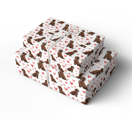 Guardianheart Loyal – Anatolian Shepherd Dog Hearts wrapping paper