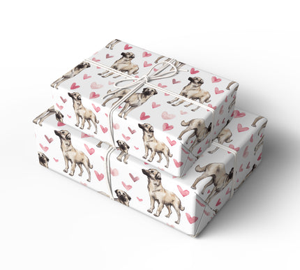 Guardianheart Watch – Anatolian Shepherd Dog Hearts wrapping paper