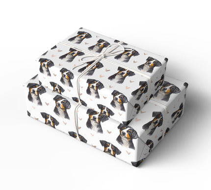 Alpineheart Noble – Greater Swiss Mountain Dog wrapping paper