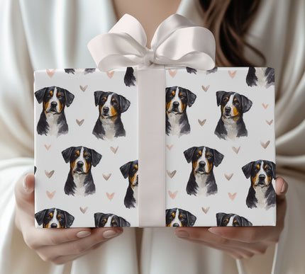Alpineheart Noble – Greater Swiss Mountain Dog wrapping paper