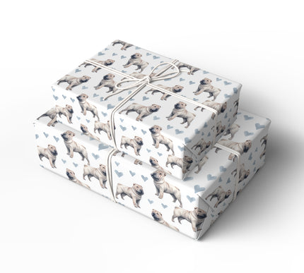 Gentlelove Fold – Shar Pei love wrapping paper