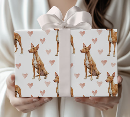 Amber Ankhheart – Pharaoh Hound wrapping paper
