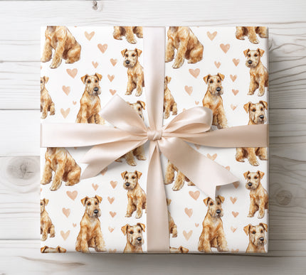 Premium English Pointer dog wrapping paper featuring realistic watercolor English Pointer illustrations with soft neutral heart accents on a clean white background. Perfect gift wrap for English Pointer owners, dog lovers, Valentine’s Day, birthdays, and elegant pet-themed gifts. High-quality wrapping paper with a refined, timeless, and romantic design. 