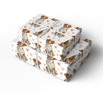 Blushfield Joy – Brittany love wrapping paper