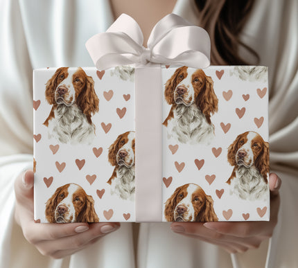 Copperheart Vale – Welsh Springer Spaniel wrapping paper