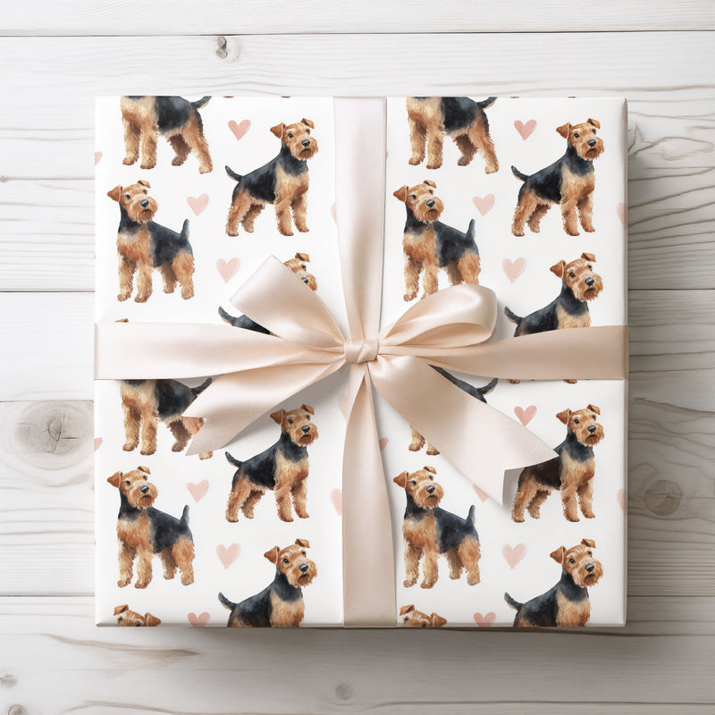 Copperpaw Welsh – Welsh Terrier love wrapping paper