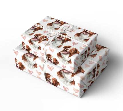 Rosewind Rally – Border Collie love wrapping paper