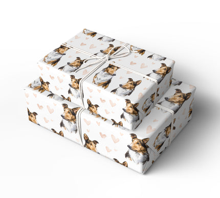 Softvale Promise – Smooth Collie love wrapping paper