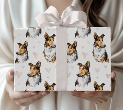 Softvale Promise – Smooth Collie love wrapping paper