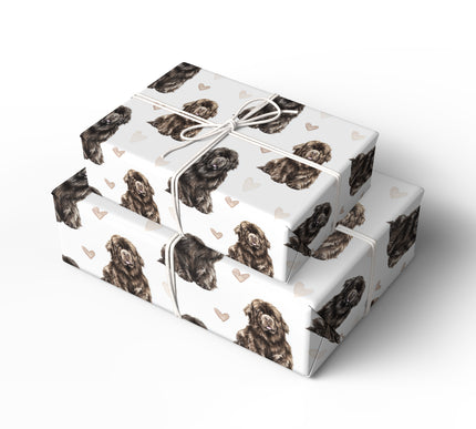 Velvet Tideheart – Newfoundland love wrapping paper