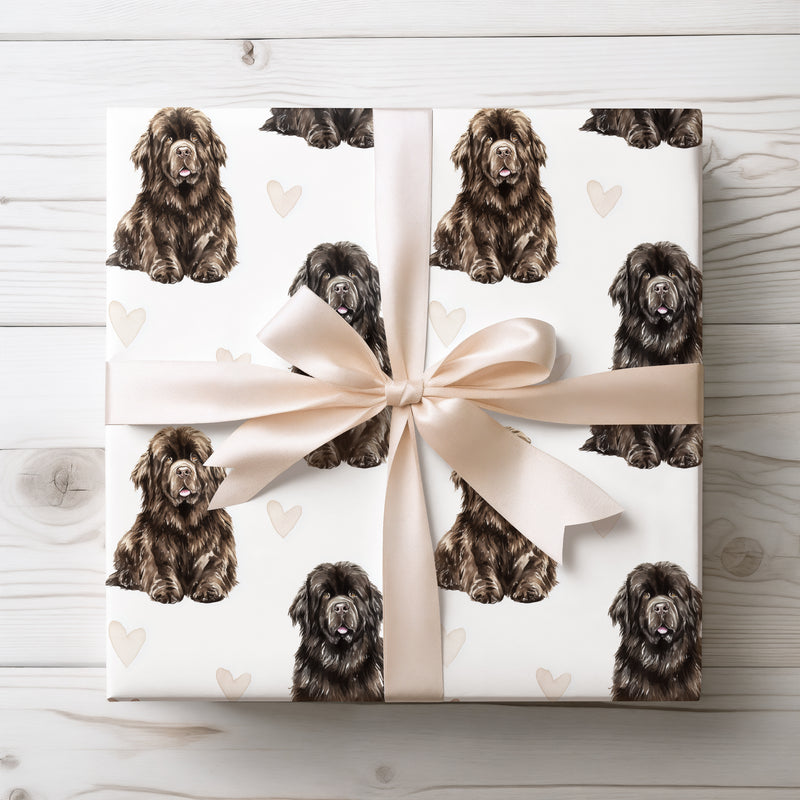 Velvet Tideheart – Newfoundland love wrapping paper