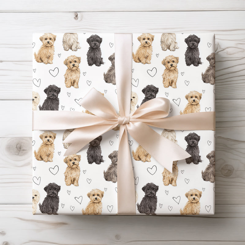 Honey Whisk – Yorkipoo love wrapping paper