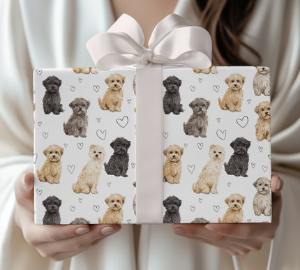 Honey Whisk – Yorkipoo love wrapping paper