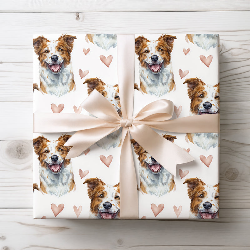 Rustheart Joy – Australian Cattle Dog wrapping paper
