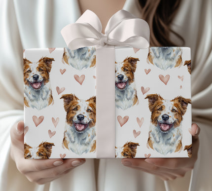 Rustheart Joy – Australian Cattle Dog wrapping paper