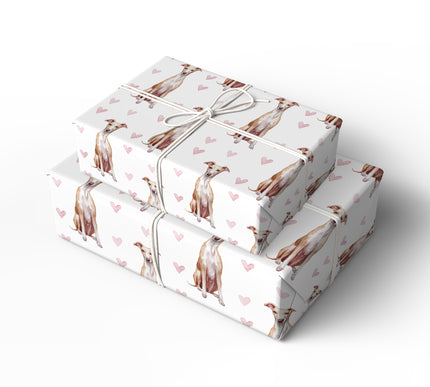 Velourheart Grace – Greyhound Dog wrapping paper