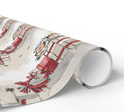 Stripeglow – Tiger Cub by Presents Christmas Wrapping Paper