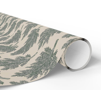 CedarTide – Evergreen Twig Pattern Wrapping Paper