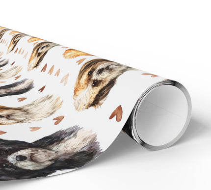 Cuddlecloud Joy – Peekapoo love wrapping paper
