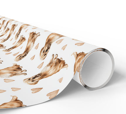 Softpaw Haven – Norfolk Terrier love wrapping paper