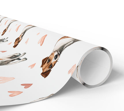 SweetPaws – Jack Russell Terrier Love Pattern wrapping paper