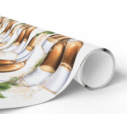 Sparkling Toast - Sparkling Toast Champagne Wrapping Paper